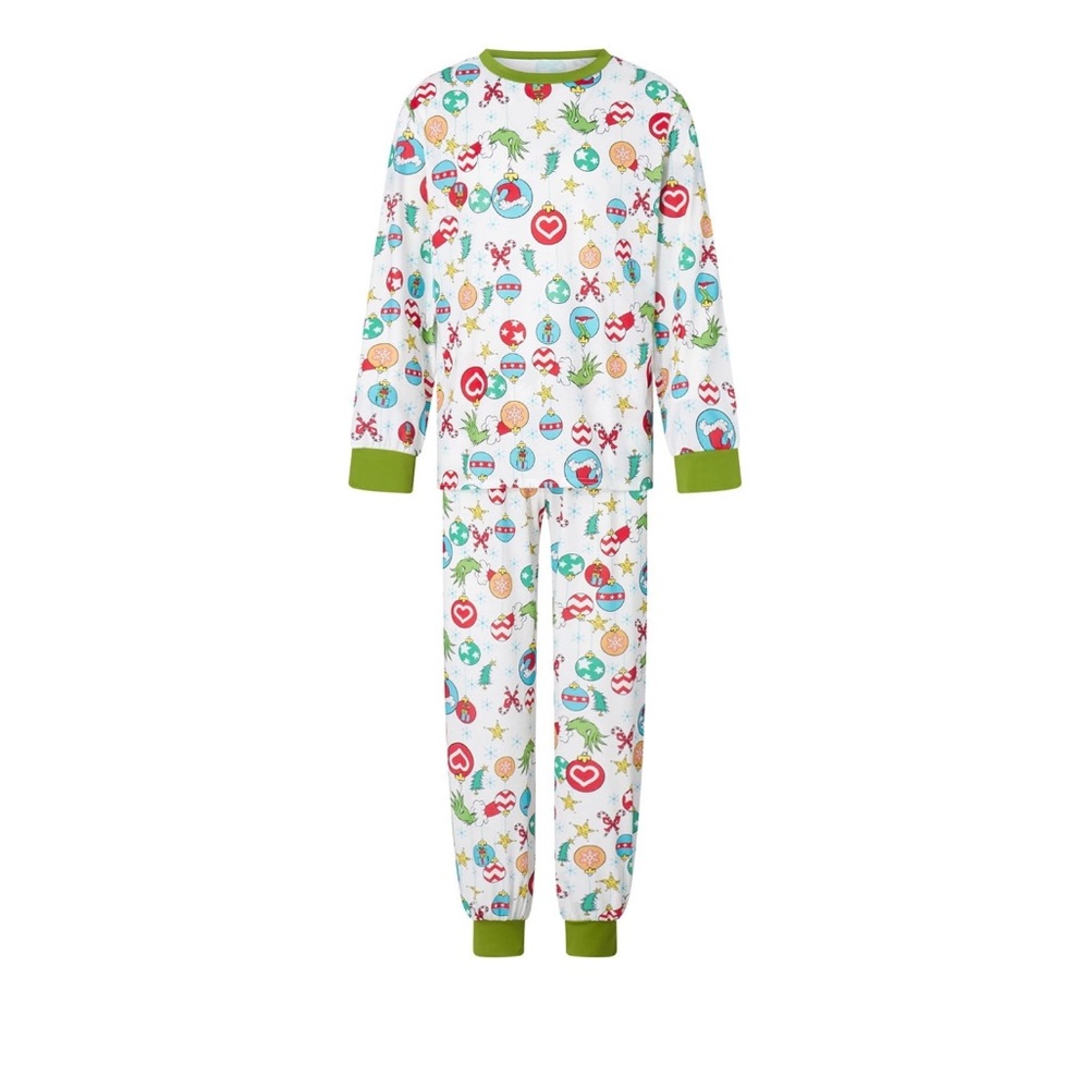 Grinch Christmas pajama set
